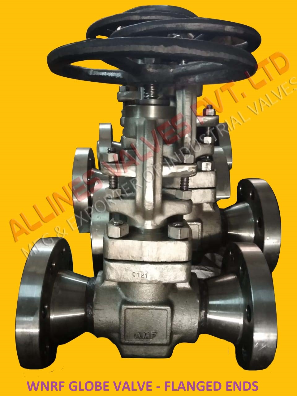 PTFE LINED Y-GLOBE VALVE